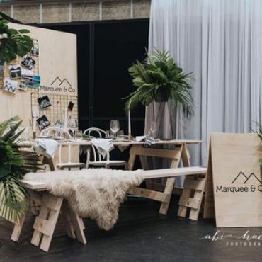 A Marquee & Co furniture display